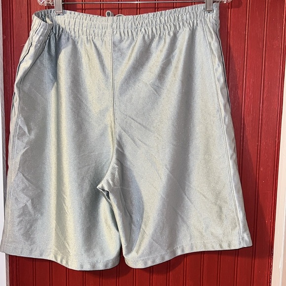 VINTAGE NBA Elevation Shorts Mens M Gray Basketball Pockets Drawstring - Picture 2 of 7